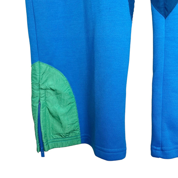 NEW Free People Movement Flurry Retro Blue Combo Cropped Sweatpants Size XS - Picture 8 of 12